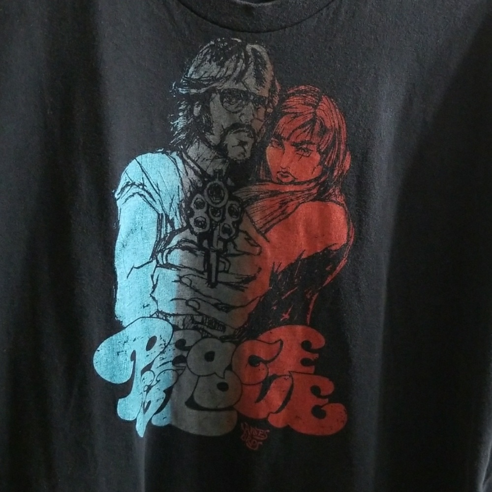 Ames bros peace & love tshirt mens XL